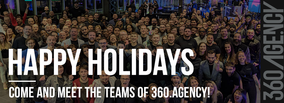360.Life – All the teams of 360.Agency wish you happy holidays!