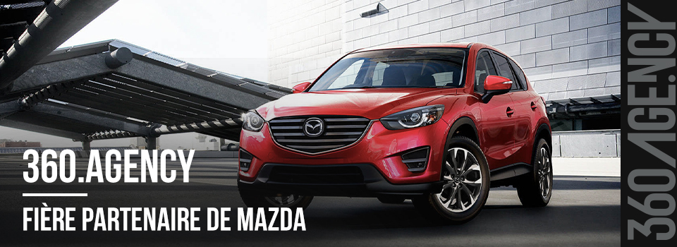 360.Partners – 360.Agency fière partenaire de Mazda Canada - 360.Agency