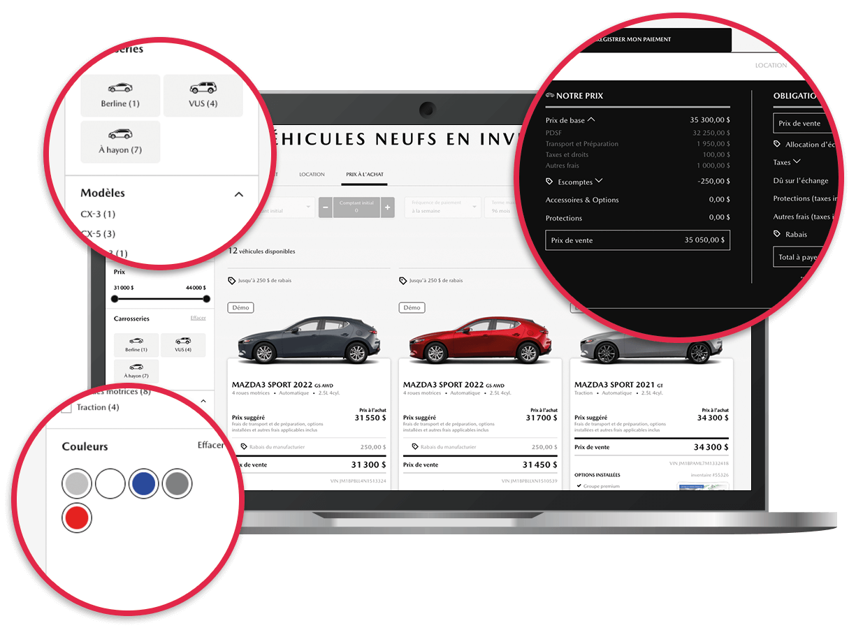 SHOWROOM 360 - Experience utilisateur optimisée